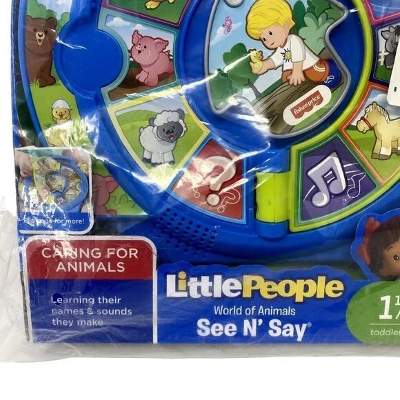Fisher-Price Little People World of Animals See 'n Say Learning Toddler Toy - Picture 4 of 7